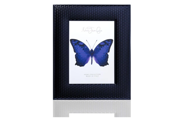 Рамка для фото Intersilver Тростник 9x13 см, темно-синий, алюминий с посеребрением