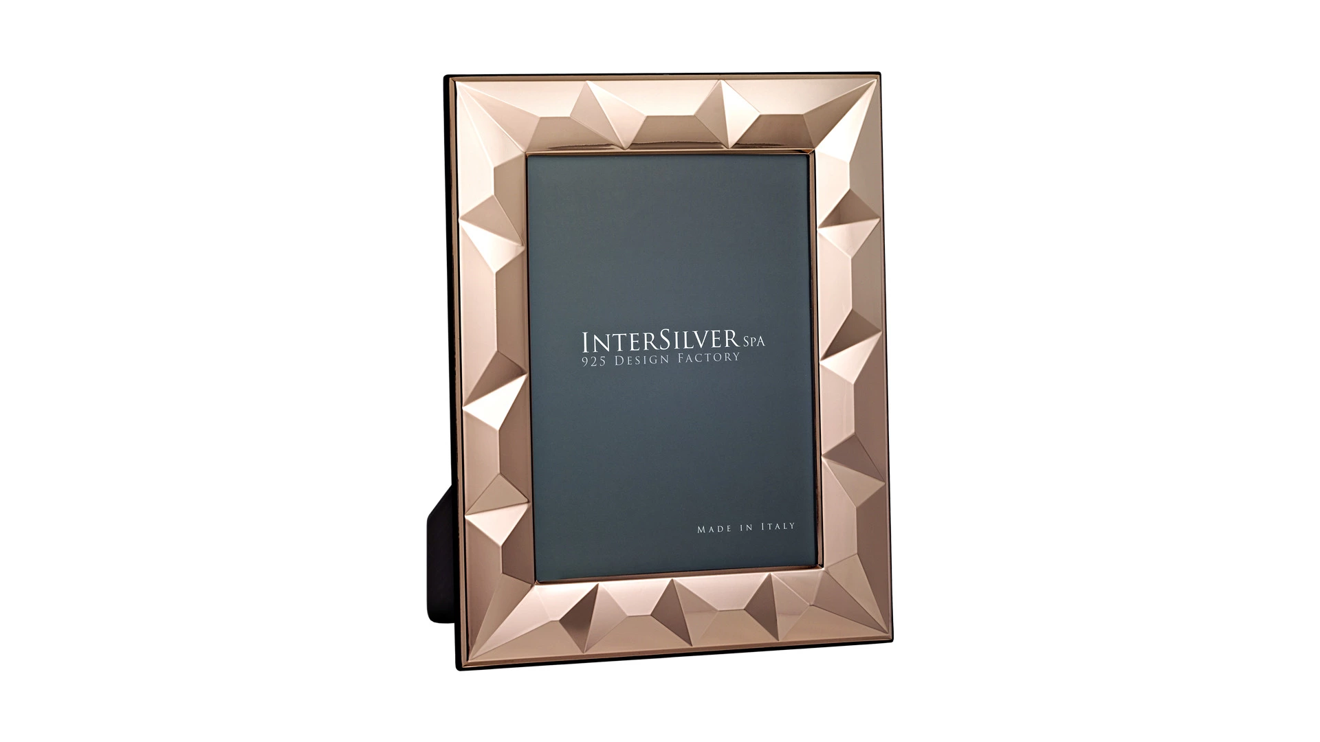 Рамка для фото Intersilver Бриллиант 13x18 см, бронза, алюминий с посеребрением