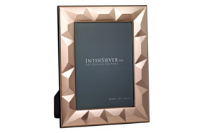 Рамка для фото Intersilver Бриллиант 13x18 см, бронза, сталь с посеребрением