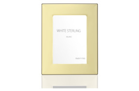 Рамка для фото Intersilver Плейн 13x18 см, золото, сталь с посеребрением