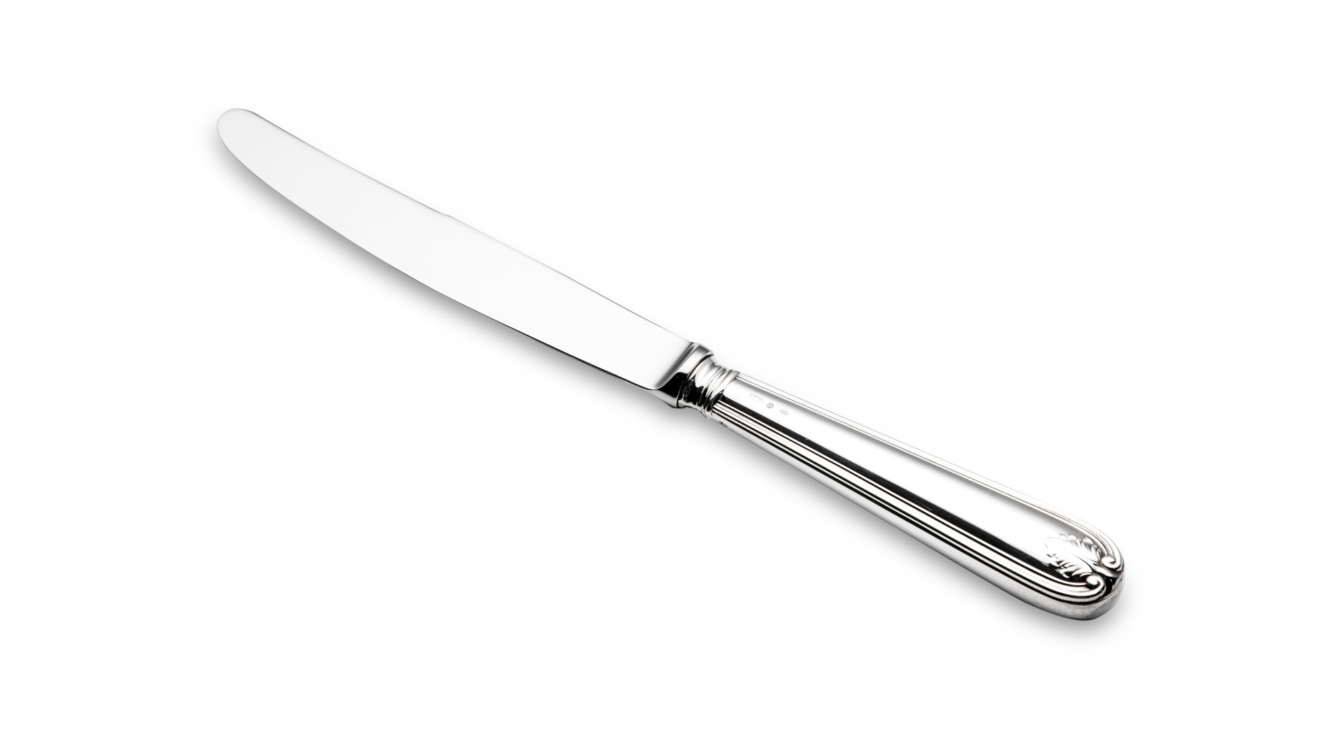 Набор ножей столовых Schiavon Фолья 25см,  6шт,  серебро 925