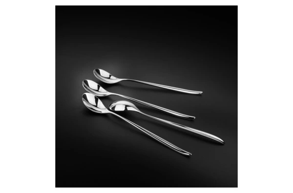 Набор ложек коктейльных Robert Welch Hidcote Bright 26 см, 4 шт, сталь нержавеющая, п/к