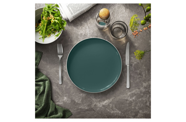 Тарелка обеденная Villeroy&Boch Like Collection Green, 27см, фарфор