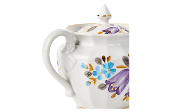 Сервиз чайный Франц Гарднер в Вербилках Колокольчик на 6 персон 15 предметов, фарфор, п/к