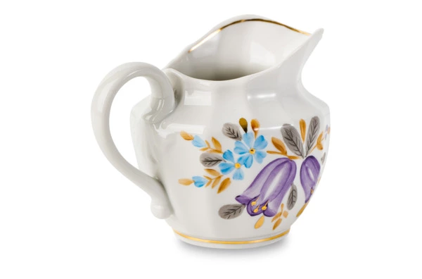 Сервиз чайный Франц Гарднер в Вербилках Колокольчик на 6 персон 15 предметов, фарфор, п/к