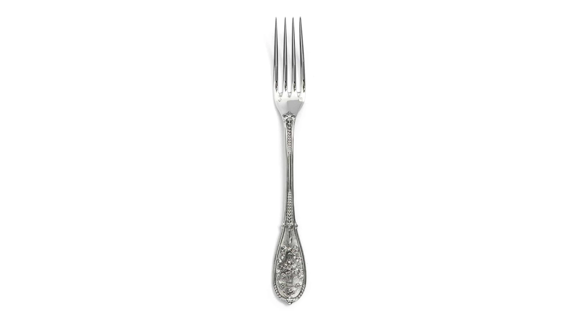 Набор вилок для пирожных Odiot Компьень 15,3 см, 6 шт, серебро 925