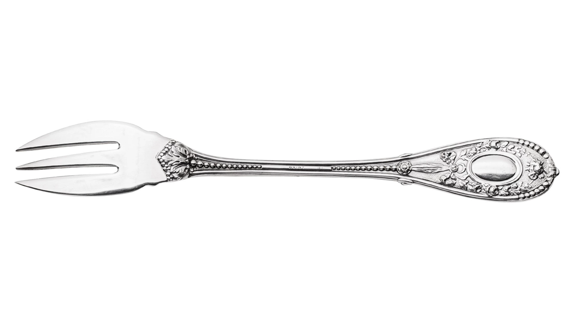 Набор столовых приборов для рыбы Odiot Компьень на 6 персон 14 предмета, серебро 925