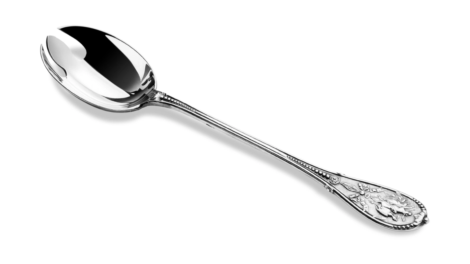 Набор сервировочных предметов для салата Odiot Компьень, 2 шт, серебро 925