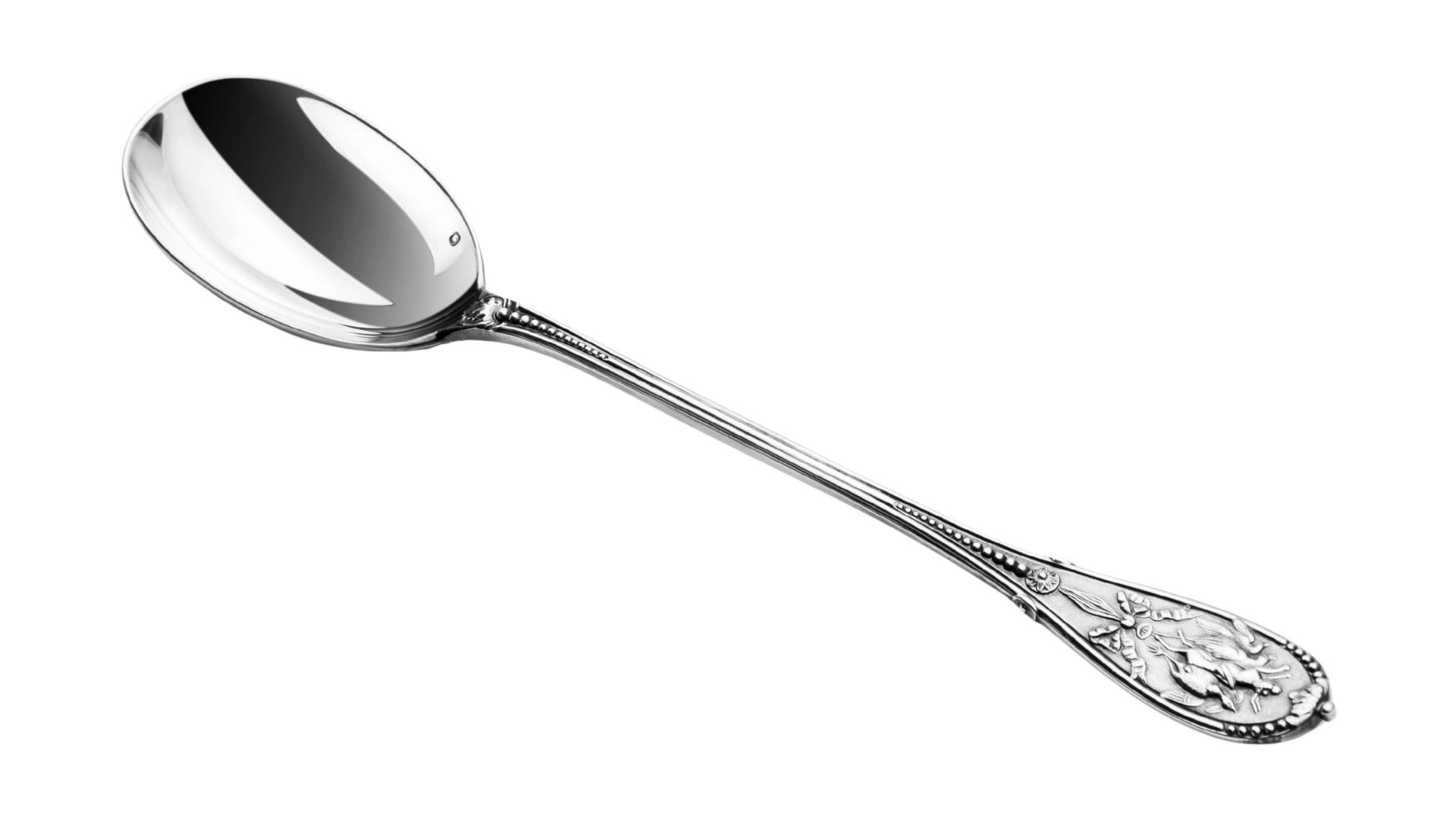 Набор сервировочных предметов для салата Odiot Компьень, 2 шт, серебро 925