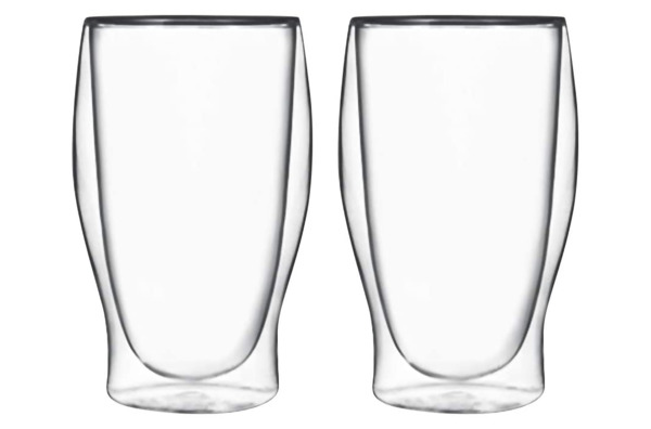 Набор стаканов с двойными стенками Luigi Bormioli 470 мл, 2 шт,стекло, п/к