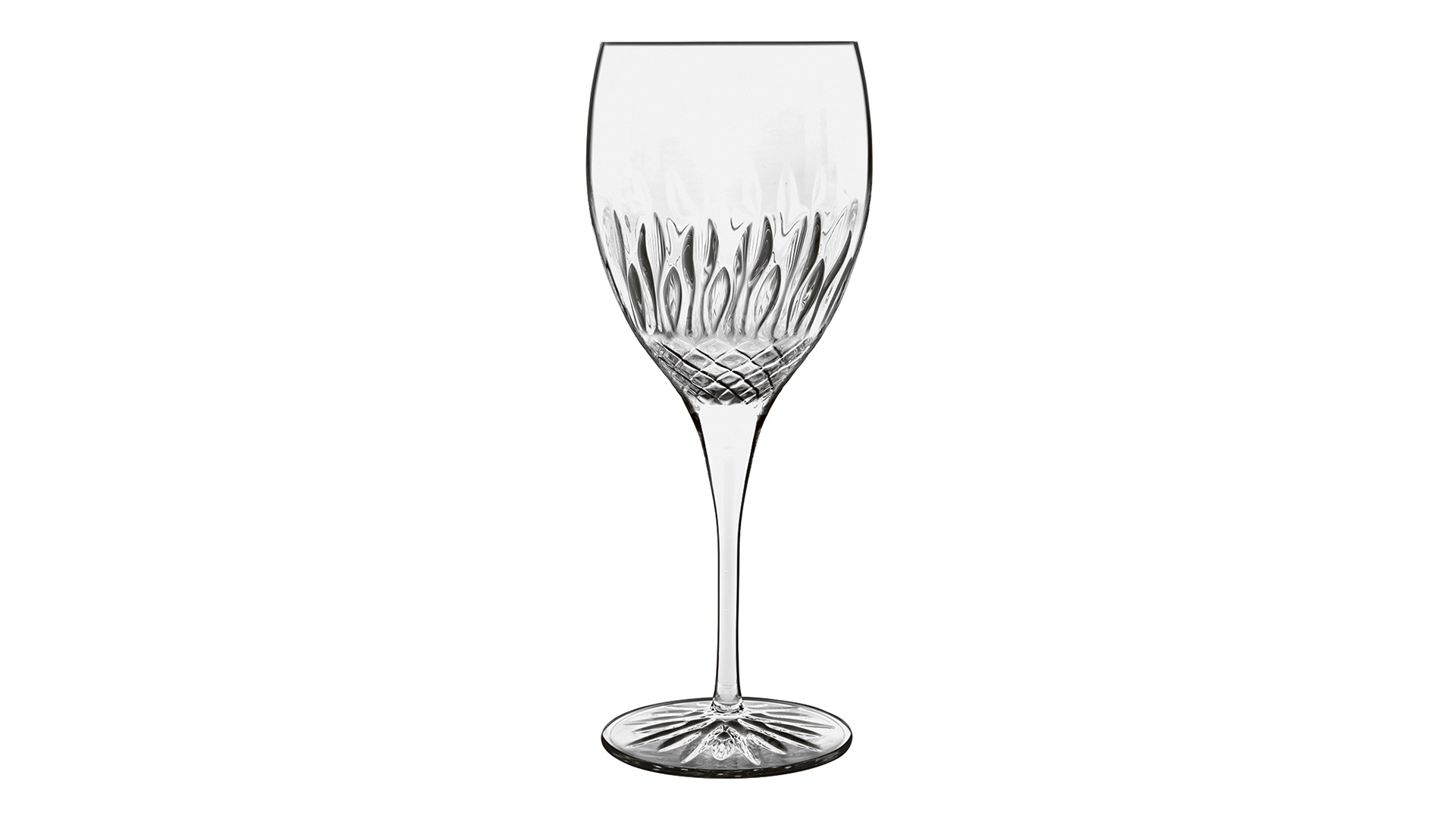 Набор бокалов для красного вина Luigi Bormioli Диаманте 520 мл, 4 шт, стекло хрустальное, п/к