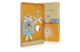 Набор детский в футляре АргентА Ангел Хранитель, икона и ложка 12,65 г, серебро 925, голубой