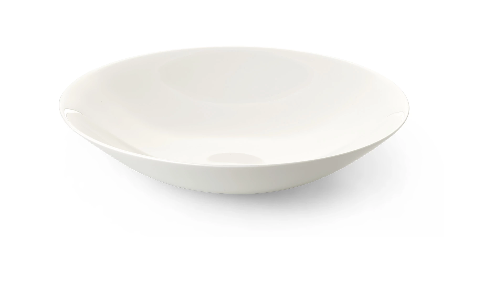 Салатник Dibbern Белый декор 24 см, фарфор костяной