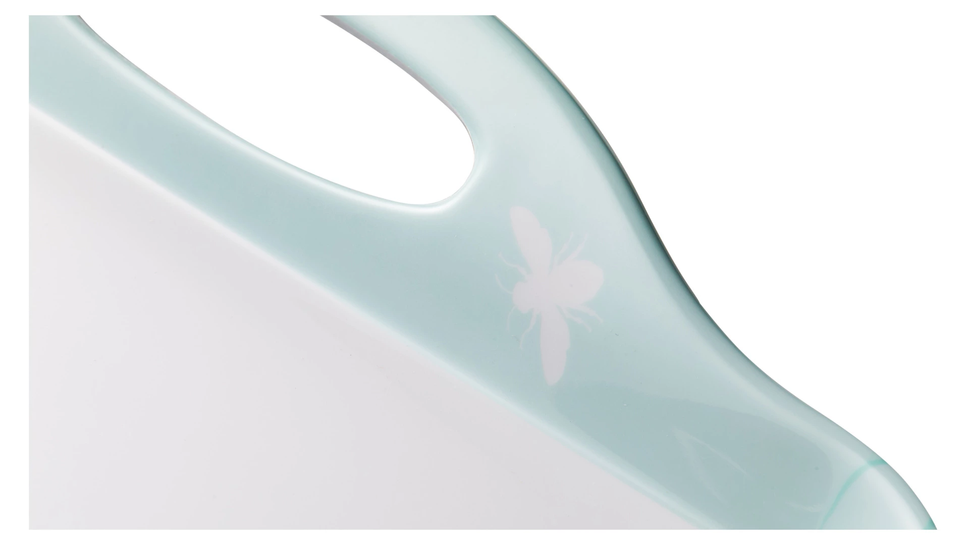 Поднос прямоугольный с ручками Pimpernel Забавная фауна Зайка и пчела 48х29,5 см, пластик