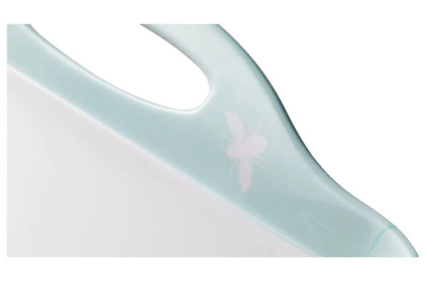 Поднос прямоугольный с ручками Pimpernel Забавная фауна Зайка и пчела 48х29,5 см, пластик