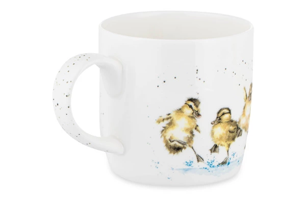 Кружка Royal Worcester Забавная фауна Утка с утятами 310 мл, фарфор костяной