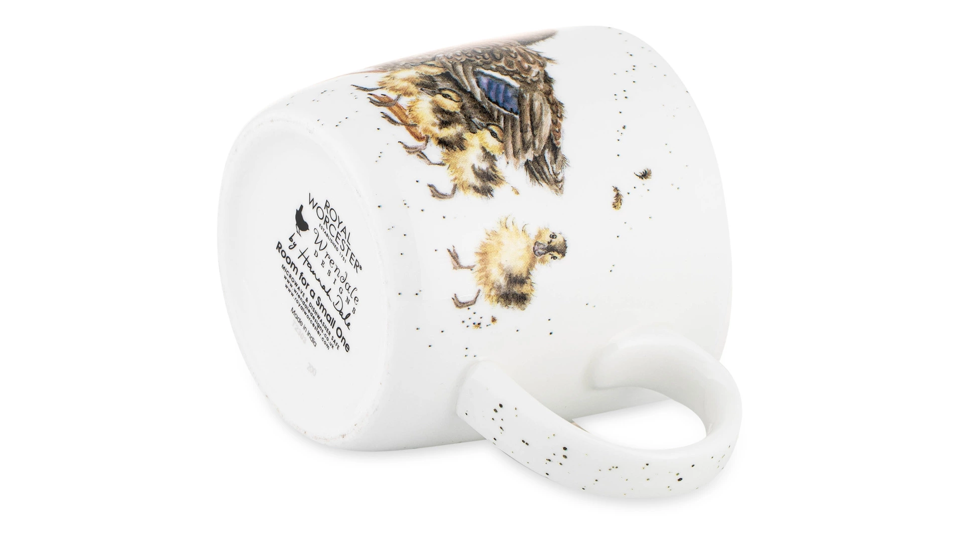 Кружка Royal Worcester Забавная фауна Утка с утятами 310 мл, фарфор костяной