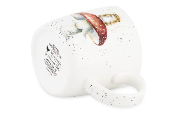 Кружка Royal Worcester Забавная фауна Мышонок и мухомор 310 мл, фарфор