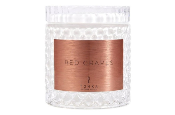 Свеча ароматическая Tonka Red Grapes 50 мл