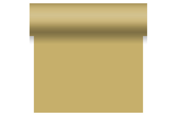 Скатерть в рулоне Duni Tete-a-Tete D/S 40х480 см, целлюлоза, золотой