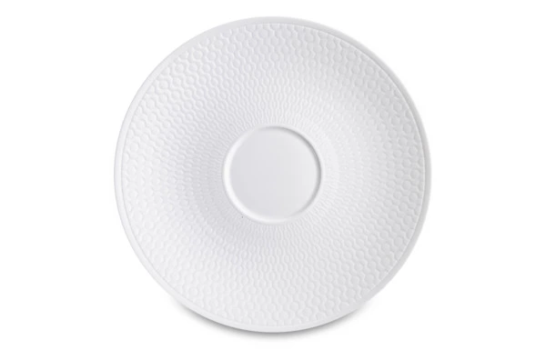 Чашка чайная с блюдцем Wedgwood Джио 260 мл, фарфор костяной, п/к