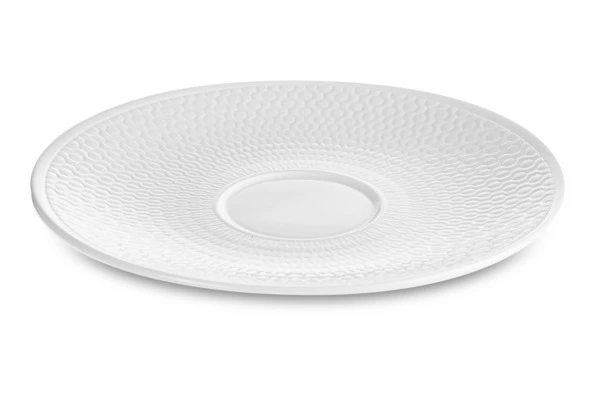 Чашка чайная с блюдцем Wedgwood Джио 260 мл, фарфор костяной, п/к