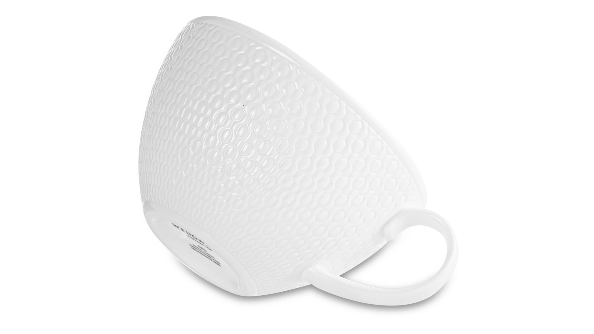 Чашка чайная с блюдцем Wedgwood Джио 260 мл, фарфор костяной, п/к