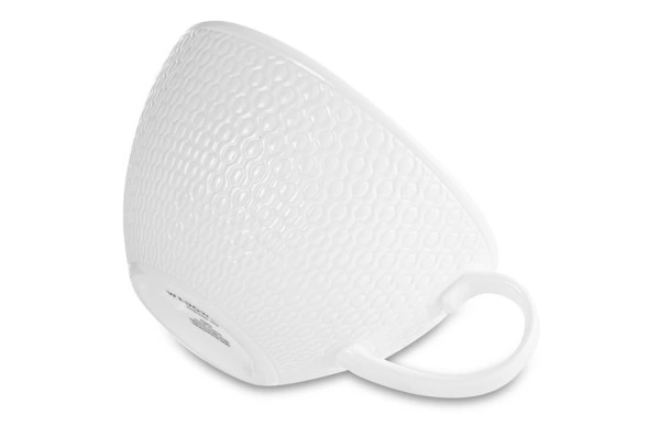 Чашка чайная с блюдцем Wedgwood Джио 260 мл, фарфор костяной, п/к