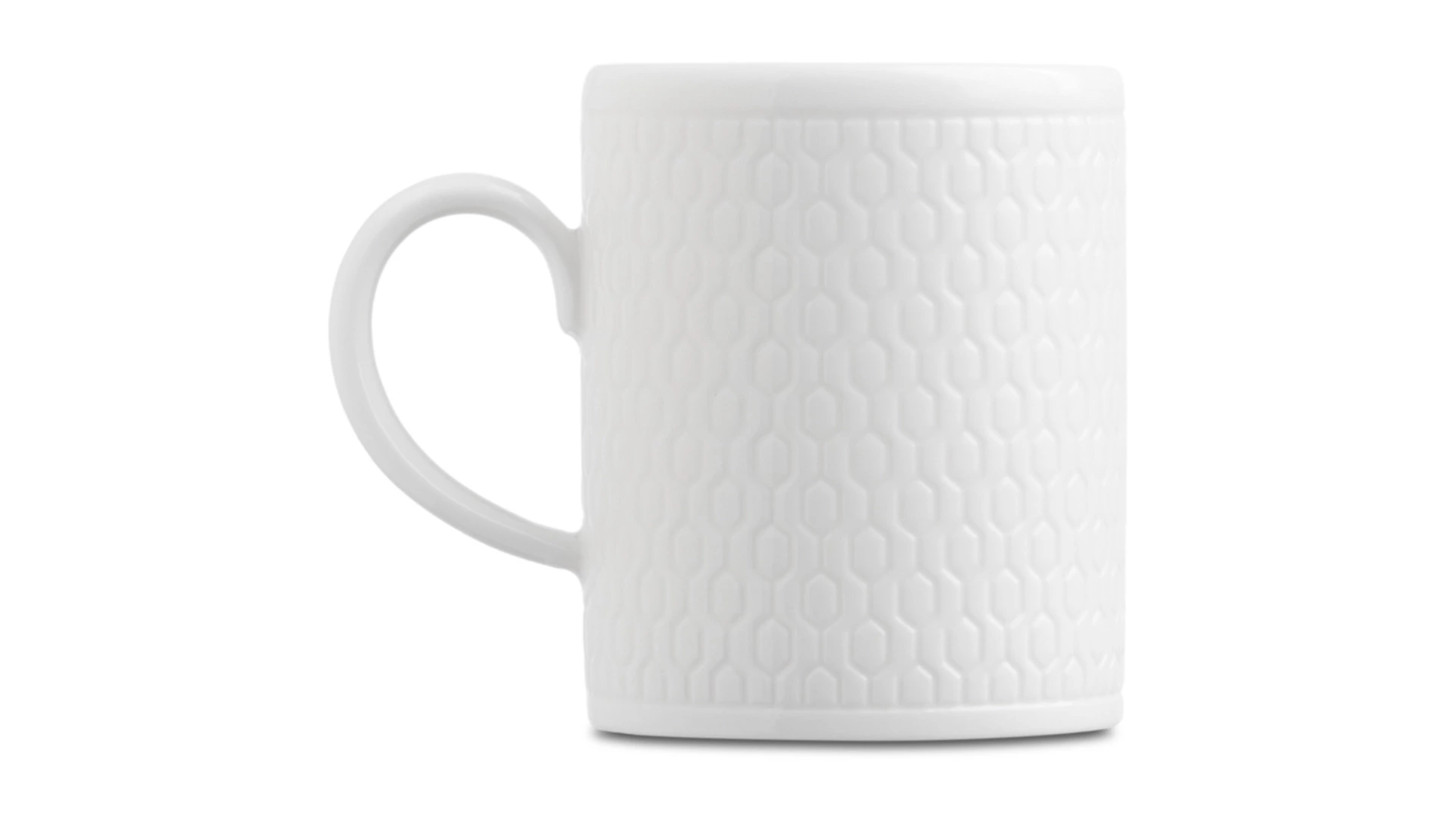 Чашка кофейная с блюдцем Wedgwood Джио 90 мл, фарфор костяной, п/к