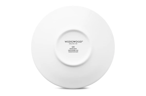 Чашка кофейная с блюдцем Wedgwood Джио 90 мл, фарфор костяной, п/к