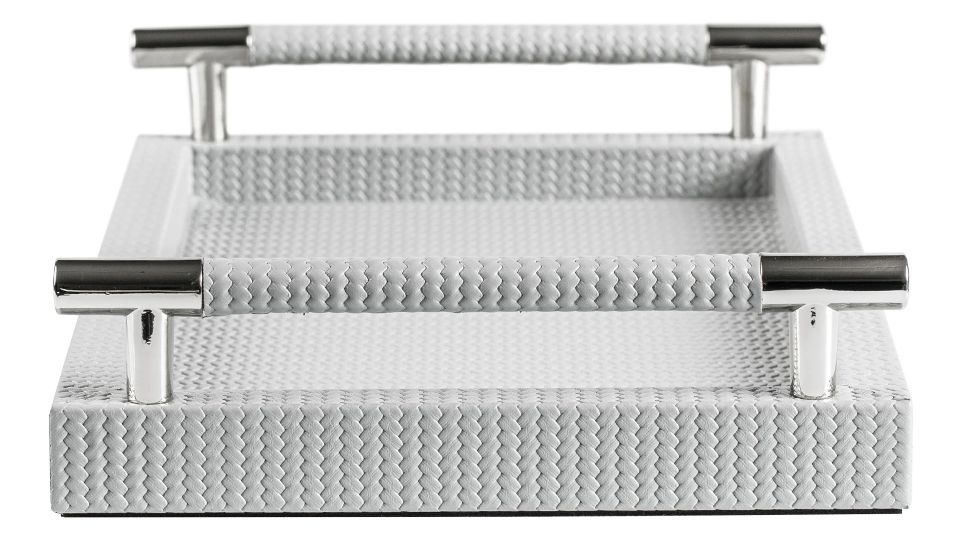 Поднос прямоугольный Pinetti Фиренз 20,5х31 см, серый