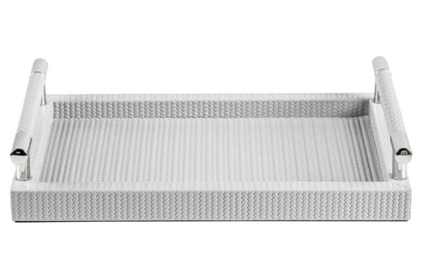 Поднос прямоугольный Pinetti Фиренз 20,5х31 см, серый