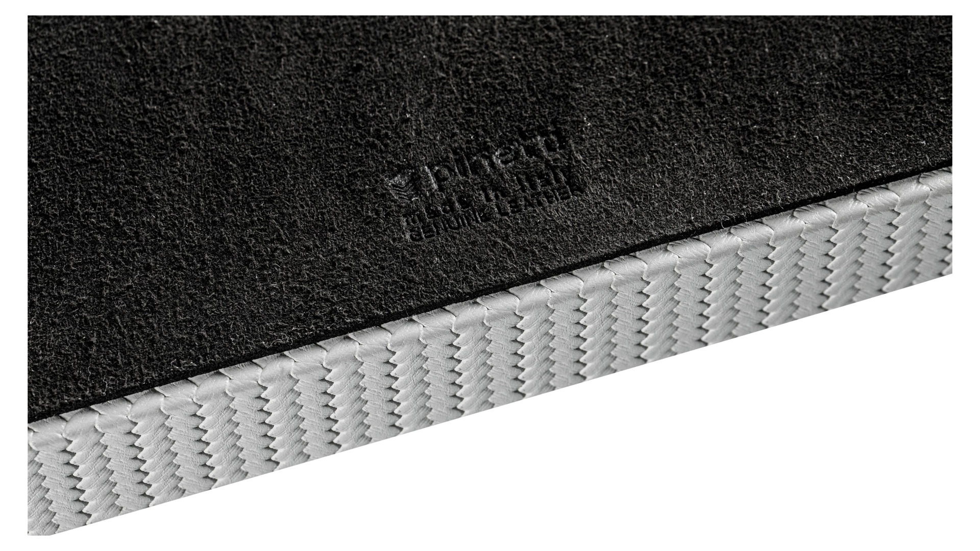 Поднос прямоугольный Pinetti Фиренз 20,5х31 см, серый