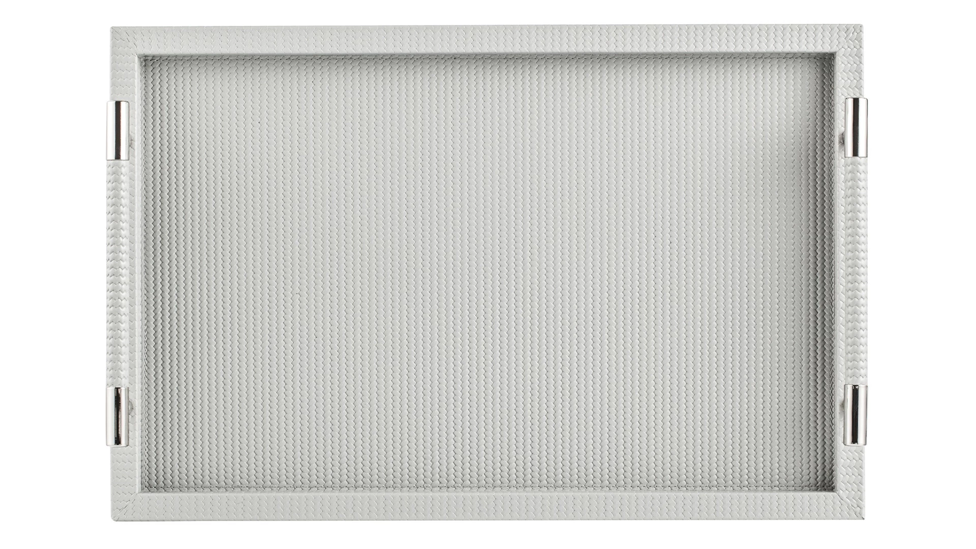 Поднос прямоугольный Pinetti Фиренз 29,5х45 см, серый