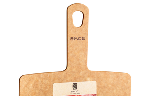 Доска разделочная для хлеба Sage 20x50см, древесный композит, бежевая