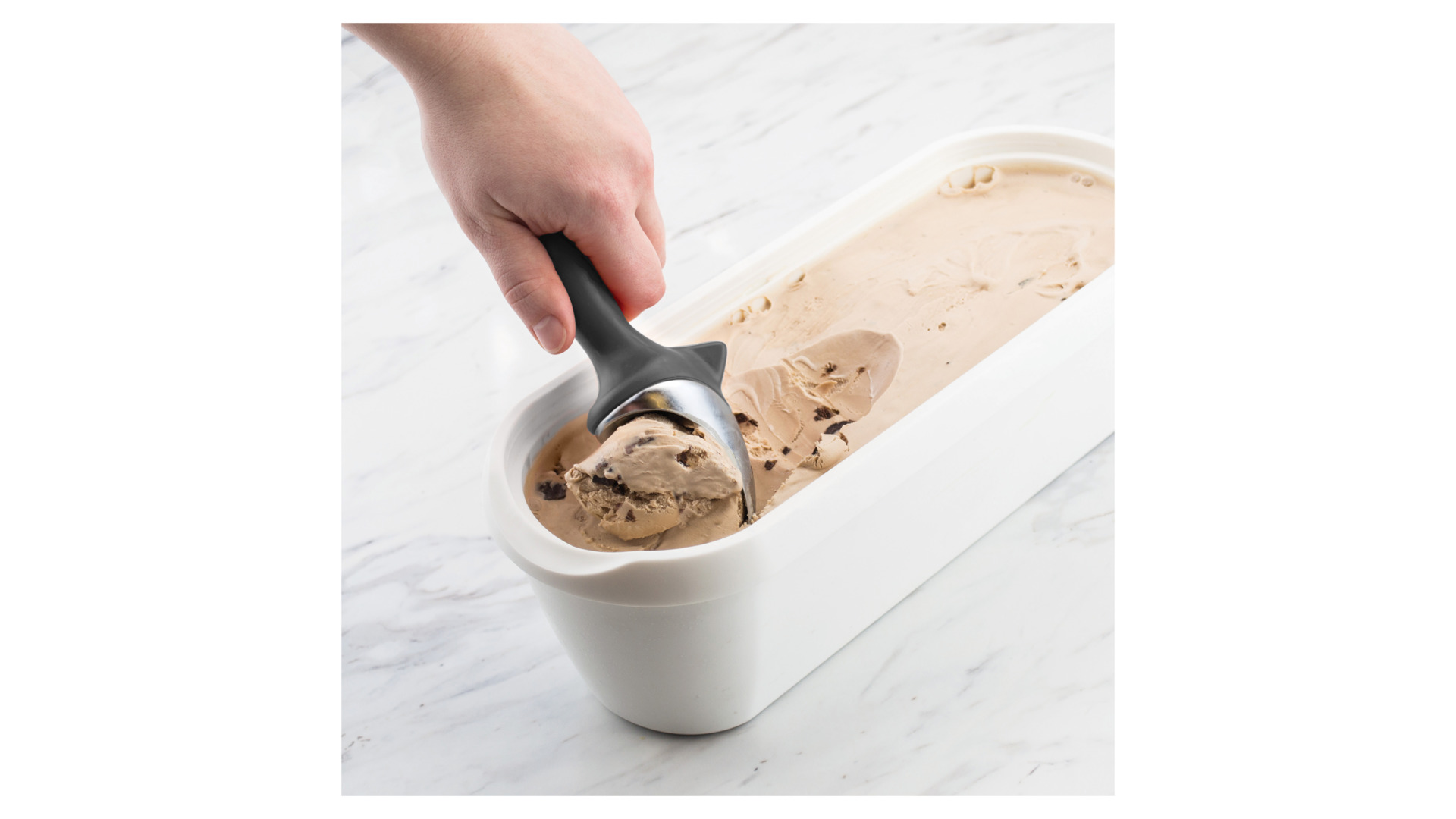 Ложка для мороженого Tovolo 5,7  см, графитовый