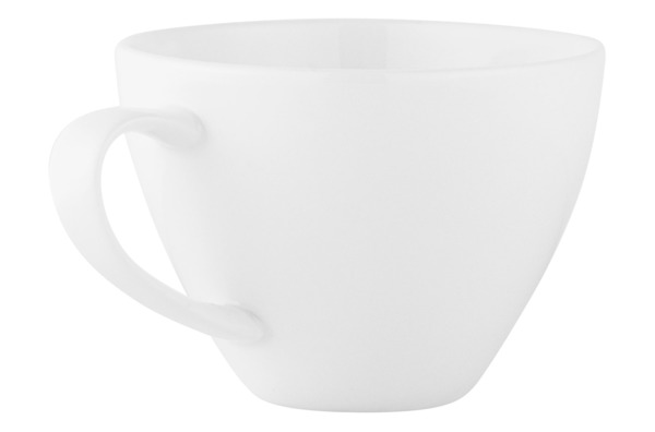 Чашка чайная с блюдцем Mix&Match Комбо 200 мл, фарфор костяной