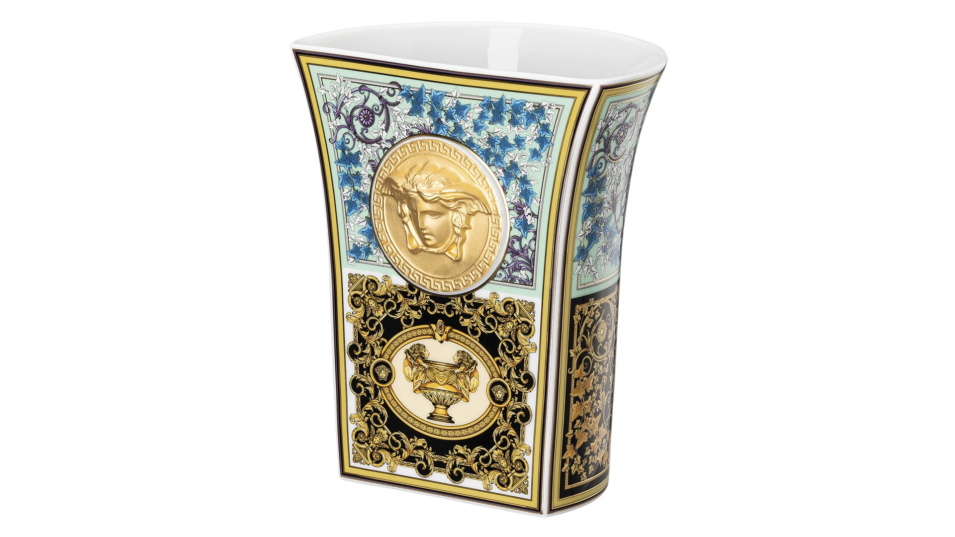 Ваза Rosenthal Versace Барокко Мозаик 18 см, фарфор