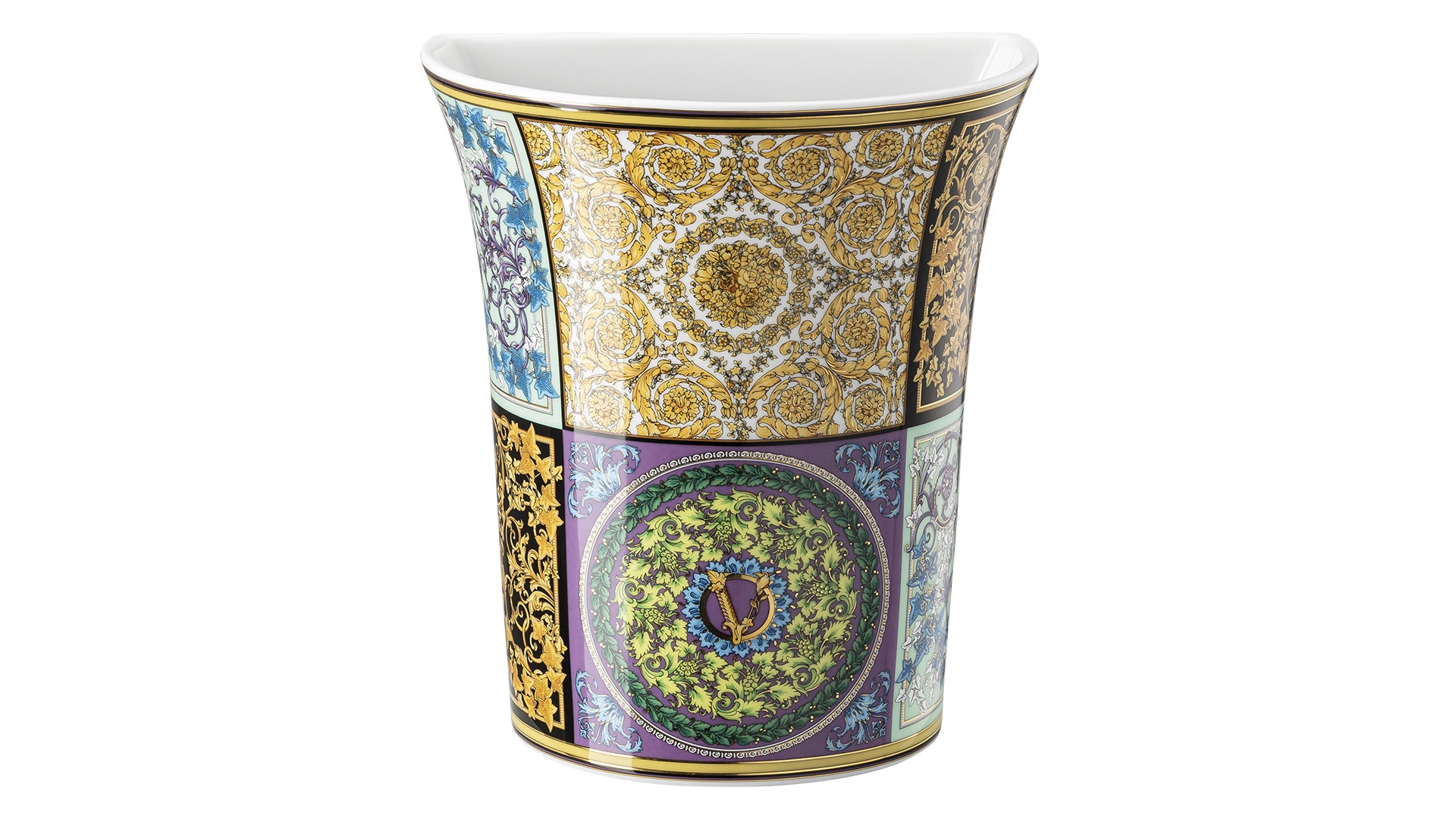 Ваза Rosenthal Versace Барокко Мозаик 18 см, фарфор