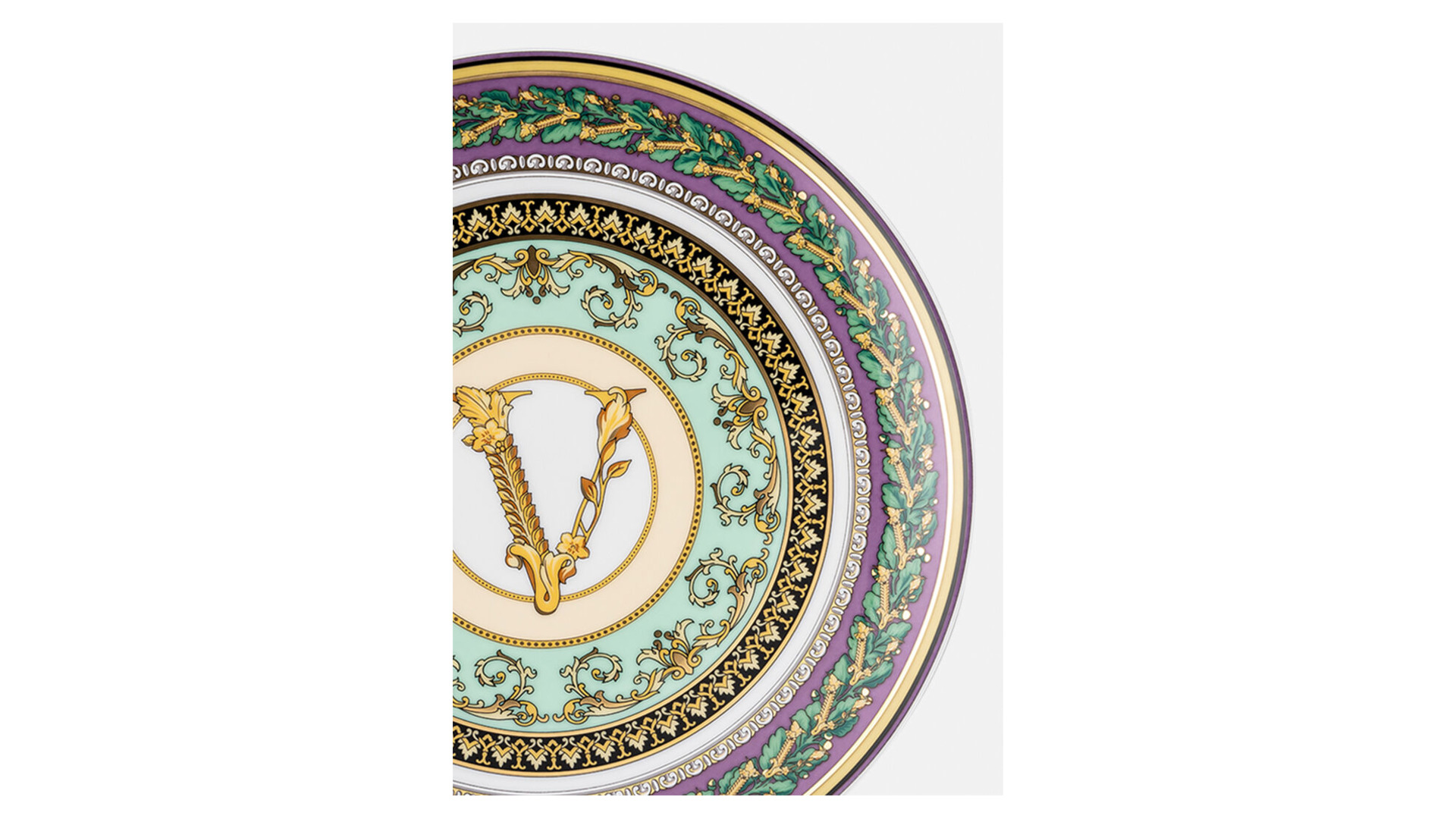 Тарелка десертная Rosenthal Versace Барокко Мозаик 17 см, фарфор