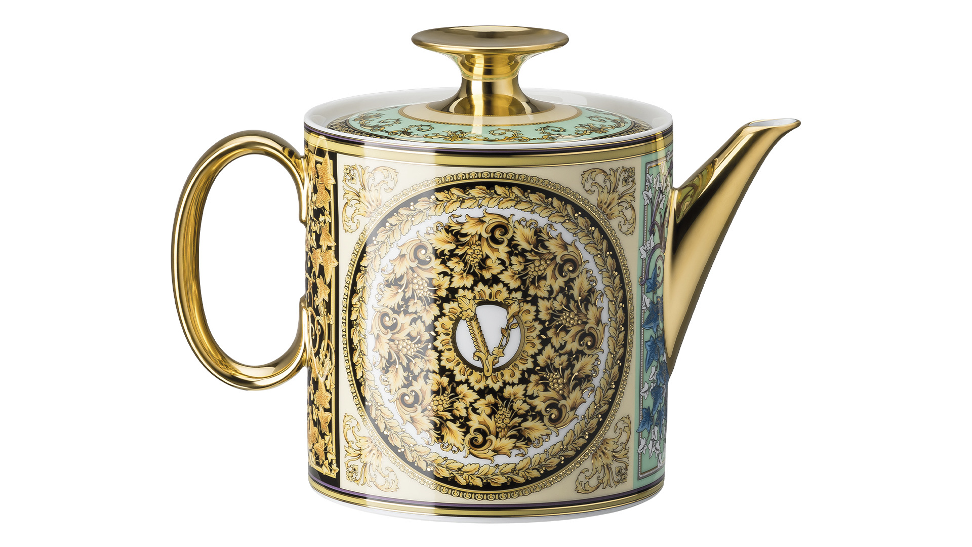 Чайник Rosenthal Versace Барокко Мозаик 900 мл, фарфор