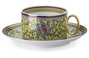 Чашка чайная с блюдцем Rosenthal Versace Барокко Мозаик 200 мл, фарфор
