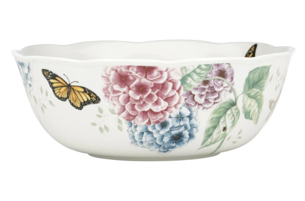 Салатник Lenox Бабочки на лугу Гортензия 24,9 см