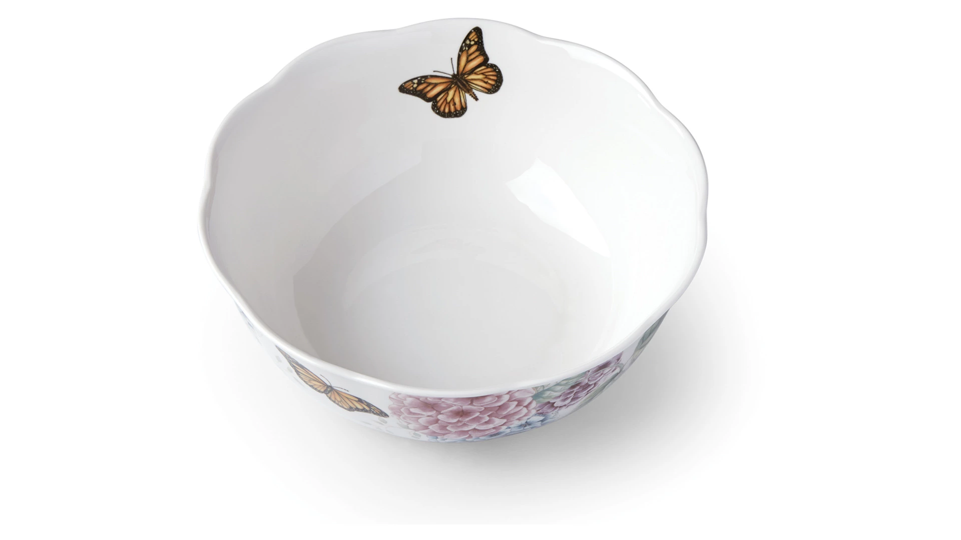 Салатник Lenox Бабочки на лугу Гортензия 24,9 см