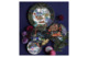 Тарелка закусочная Gien Дворцовый сад Цапля 22 см, фаянс