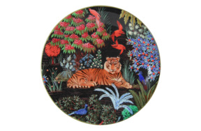Тарелка закусочная Gien Дворцовый сад Тигр 22 см, фаянс