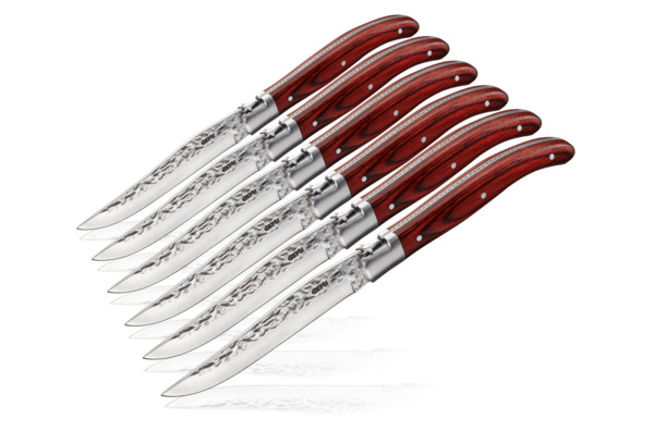 Набор ножей для стейка Gefu Ранчо, 6 предметов, сталь нержавеющая