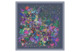 Платок Radical Chic Taiga Flowers 90х90 см, шелк