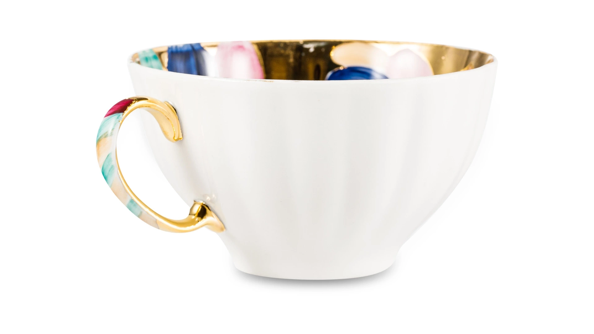 Сервиз чайный Дулевский фарфоровый завод Белый лебедь Поздний вечер на 6 персон 15 предметов, фарфор