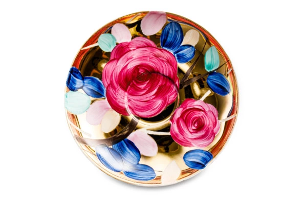 Сервиз чайный Дулевский фарфоровый завод Белый лебедь Поздний вечер на 6 персон 15 предметов, фарфор